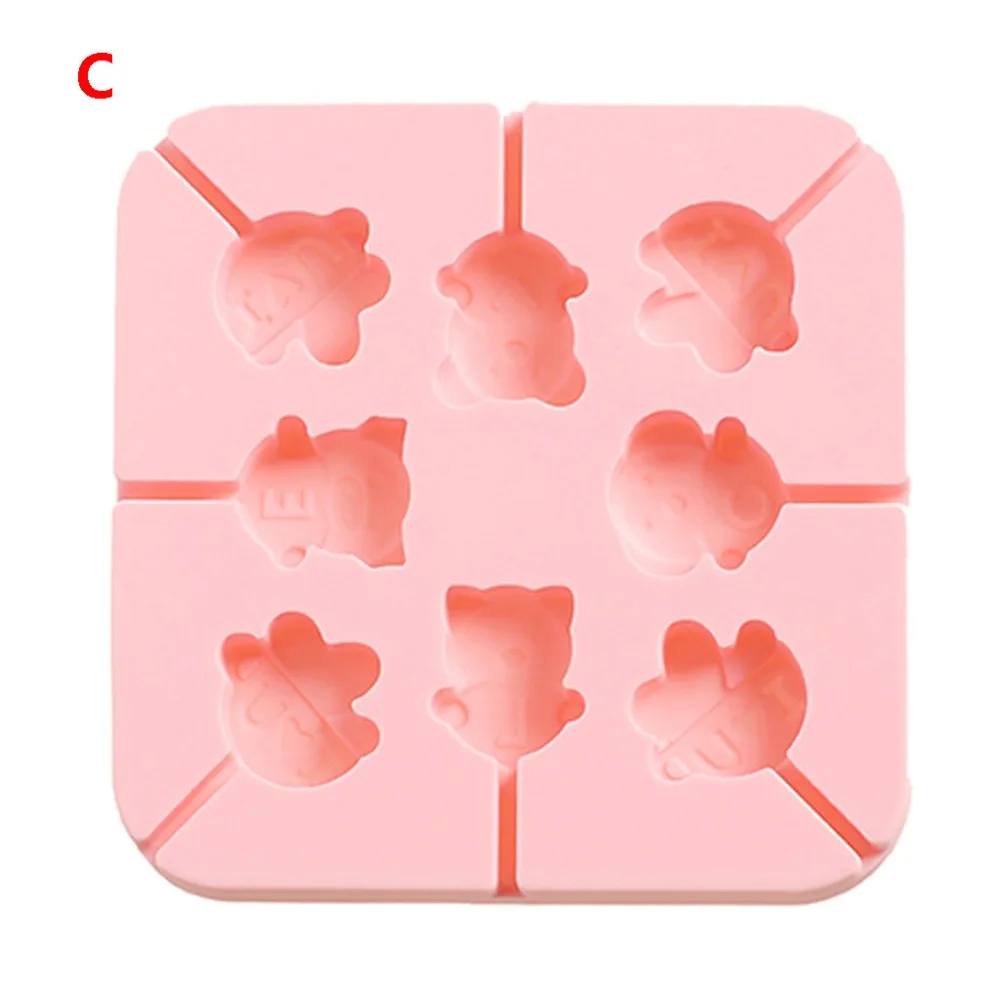 Christmas sugar mold fruit elephant love baking chocolate mold lollipop mold silicone fondant mold chocolate candy craft 30S18 (7)