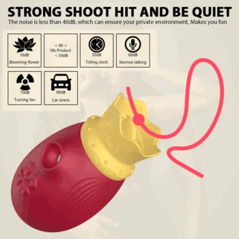 Luxury Blowjob 2 in 1 Sucking Licking Vibrator for Couples Women Clit sucker G-Spot oral sex Erotic toys for adult Masturbator 3