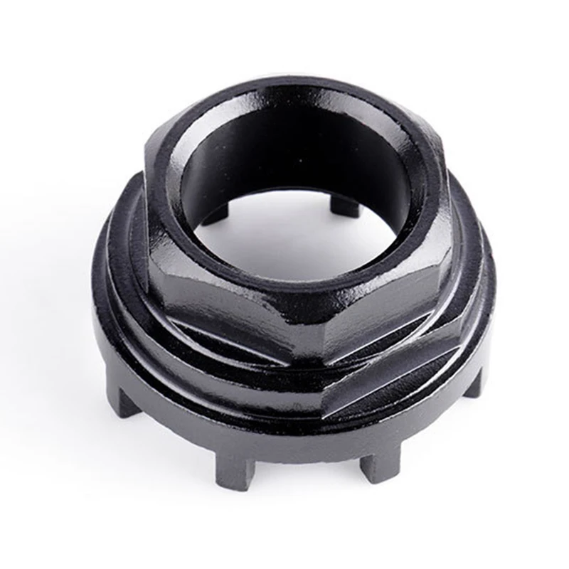 

1x Bike 8 Notch Cartridge Bottom Bracket Axis Sleeve Steel Mounting Bolts Tool Steel durable and practical