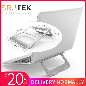 

Portable Laptop Stand Adjustable Desktop Tablet For Macbook Non-slip Aluminum Metal Foldable Notebook Holder PC Computer Bracket