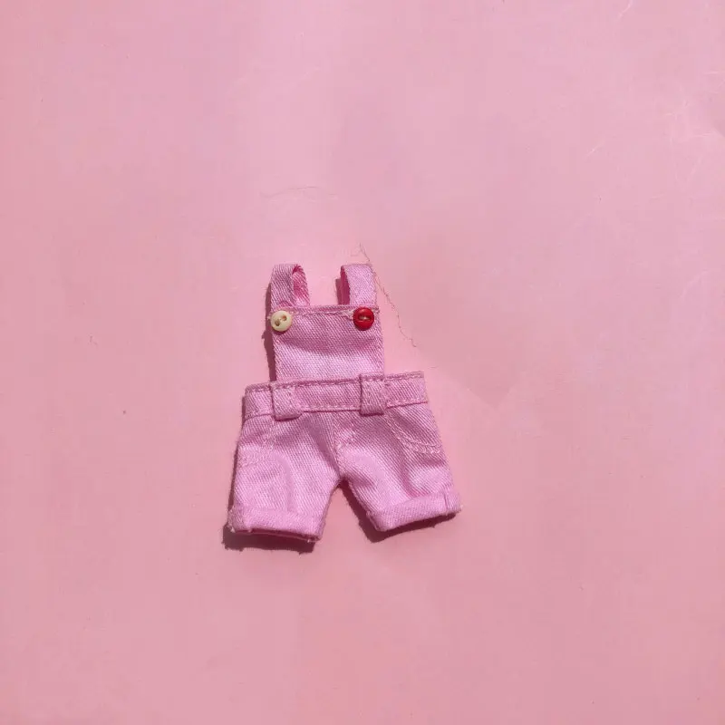 Ob11 Кукла Одежда Подтяжки Брюки 1/12 BJD Кукла одежда красивый узел свинья вельветовые брюки мини Obitsu 11 кукла аксессуары