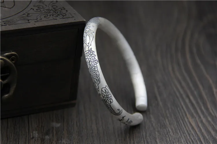 Серебряный браслет из стерлингового серебра S999