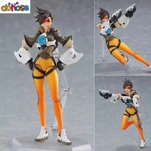 Figma 352 personagem do jogo tracer figura figura de ação pvc joint brinquedo móvel figma tracer boneca figurinhas presente
