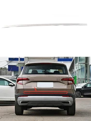 Couverture de garniture de porte de coffre arrière, cadre de décoration, accessoires extérieurs pour Skoda Karoq 2017 2018 2019 2020 2021 