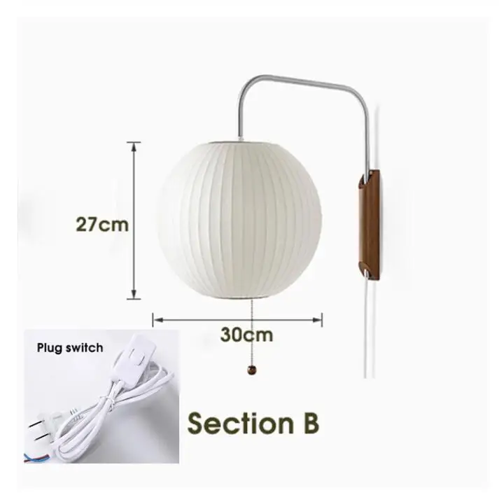 led wall lamp Vintage Silk Cloth Wall Light Fixture For Bedroom Modern Home Indoor Wall Lamp For Living Room/Hotel Decoration Wall Sconces outside wall lights Wall Lamps