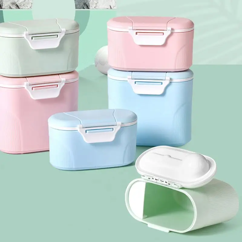 

New Baby Milk Powder Box Large Capacity Storage Tank Kids Children Portable Food Container Can