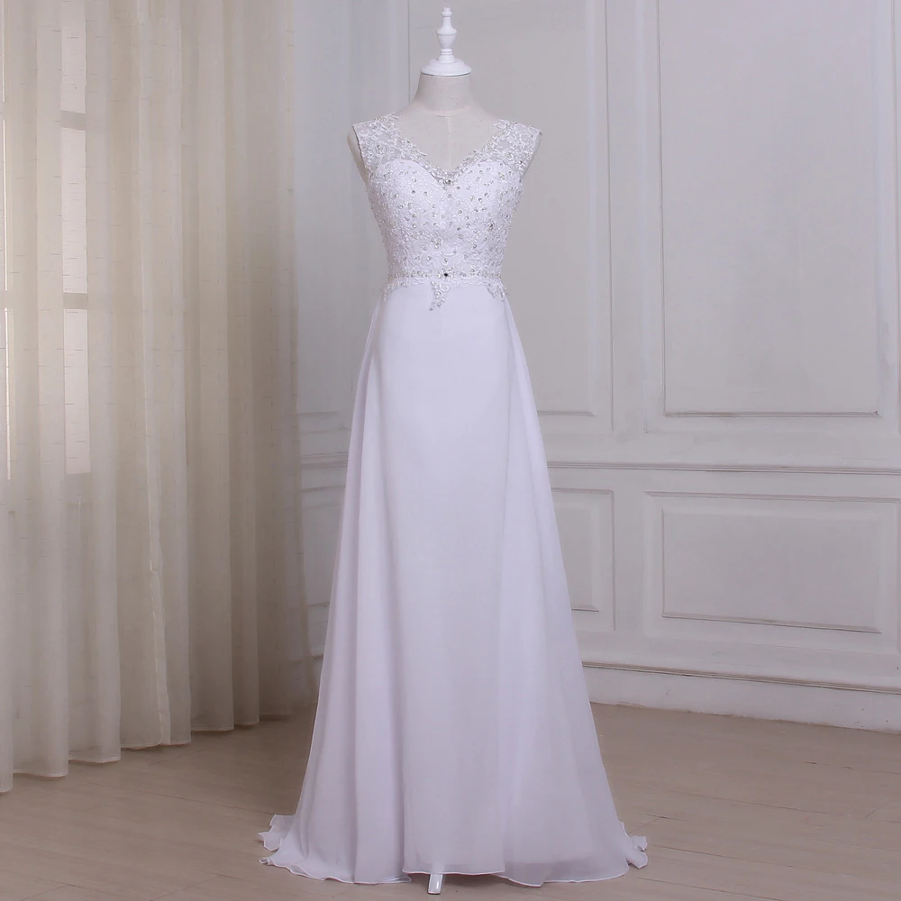 Chiffon Bride Robe Brides Mariage Wedding 1