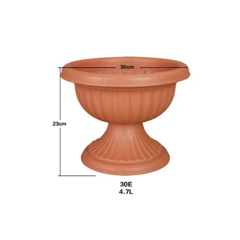 

PP Resin Imitation Wine Glass Flower Pot Plant Holder Planter Home Garden Decor