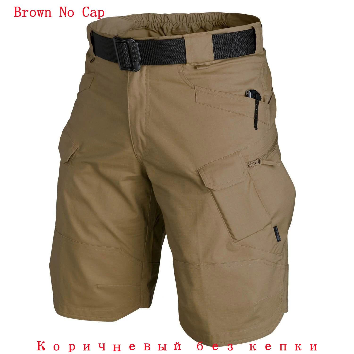 Men Classic Tactical Shorts Upgraded Waterproof Quick Dry Multi-pocket Short Pants Outdoor Hunting Fishing Military Cargo Shorts mens casual summer shorts Casual Shorts