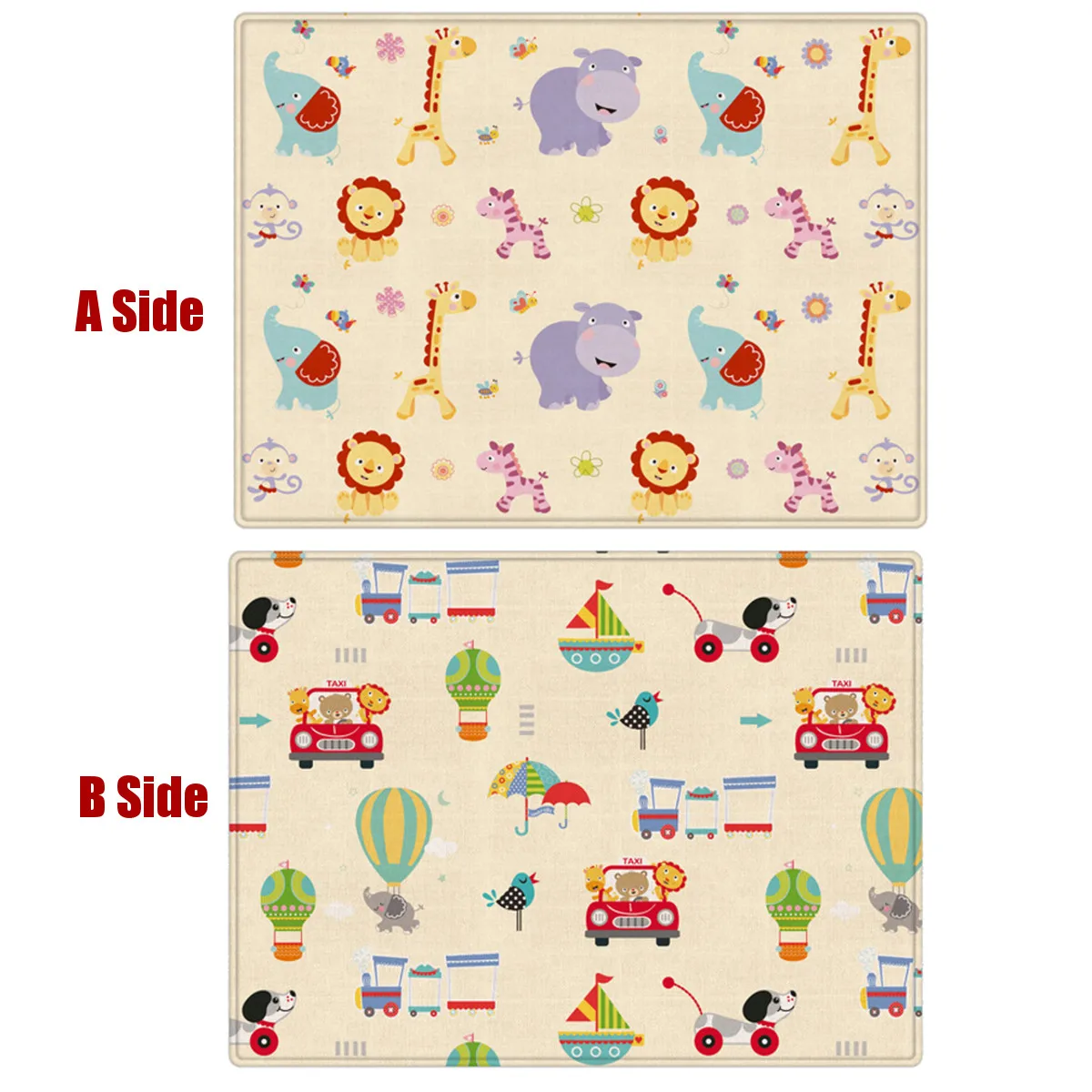 

Hot 4 Sizes Baby Crawling Play Mat Fun Environmental Protection Carpet Kid Educational Odorless Game Blanket for Children Activi