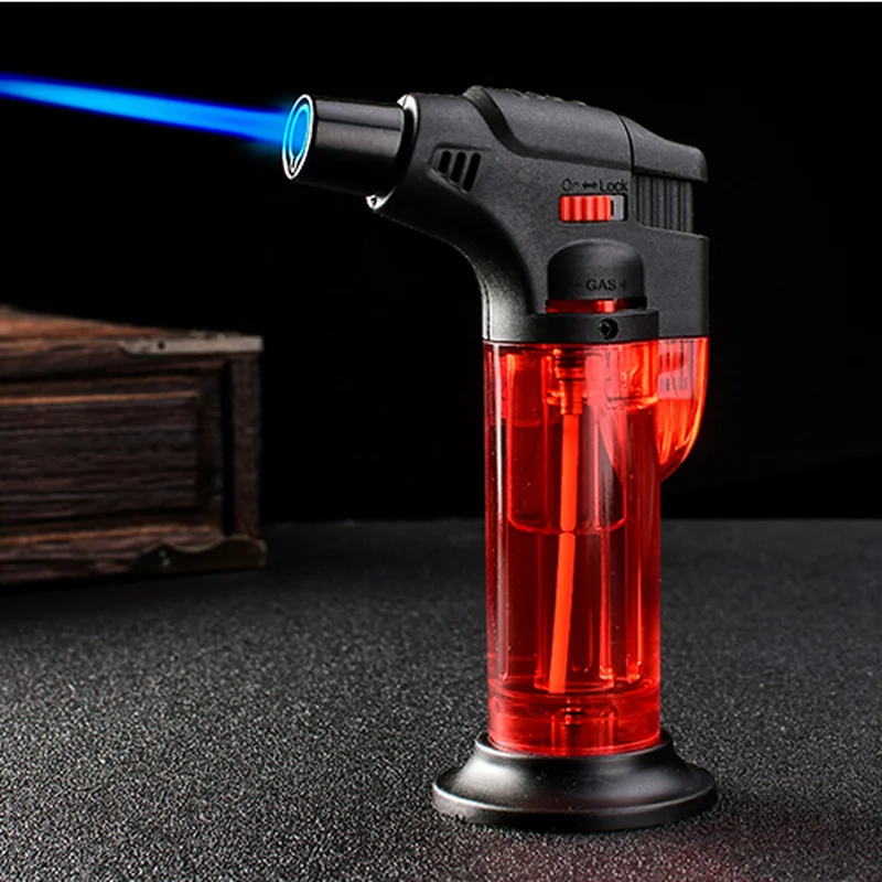 

1pc Butane Lighter Torch Refillable Adjustable Flame Lighter Chef Cooking Torch BBQ Ignition Picnic Tool Dropshipping
