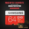 100% Original SAMSUNG Micro SD card 64 GB u3 Memory Card EVO Plus 64GB Class10 TF Card C10 80MB/S MICROSDXC UHS-1 Free Shipping ► Photo 2/5