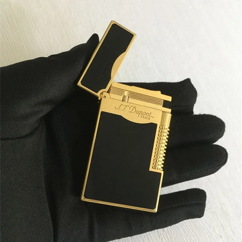 NEW ST Dupont Collection Handmade High Grade Lacquer Gas Smoking Lighter Brass Pure Sound Man Gift | Дом и сад