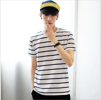 

Summer new women's street letter characters print loose short-sleeved T-shirt 25.09