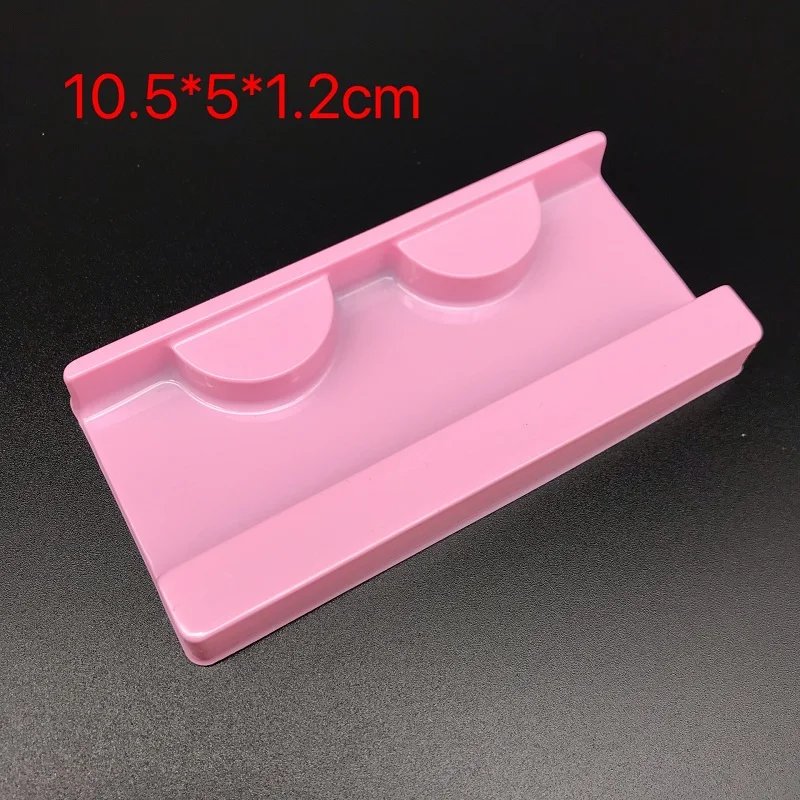 

NEW wholesale price 30pcs Eyelashes plastic Trays white Transparent Holder Empty rectangle eyelash Trays