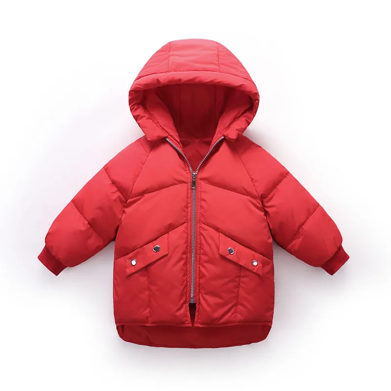 Зимнее пальто для мальчиков и девочек; детские куртки; плотное зимнее пальто для малышей; теплая верхняя одежда для детей; пальто с капюшоном; зимний комбинезон; верхняя одежда