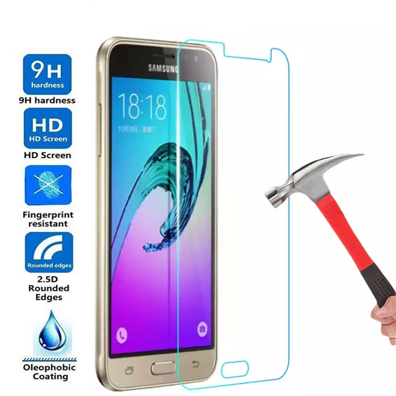 9H HD Защитное стекло для Samsung Galaxy J3 J5 J7 A3 A5 A7 2016 2017 A6 Plus A8 2018 закаленное защитное