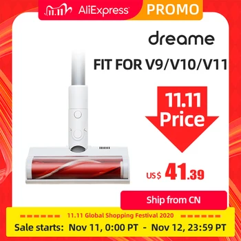 

High-torque Carpet Brush Carpet Cleaning Dreame Vacuum Cleaner Accessories for V9 V9P V10 V11 In-depth Dedusting Anti-tangling