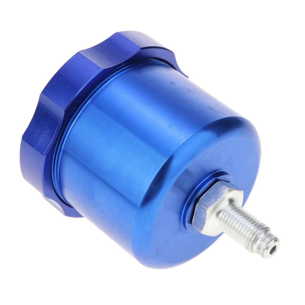 Front Or Rear Aluminum Hydraulic Hand Brake Reservoir Oil Cup  Blue