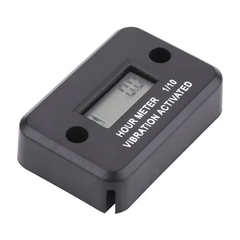 

Motorcycle New Tach Vibration Activated Hour Meter Counter Waterproof For ATV Snowmobile Gas Motor Boat Motor