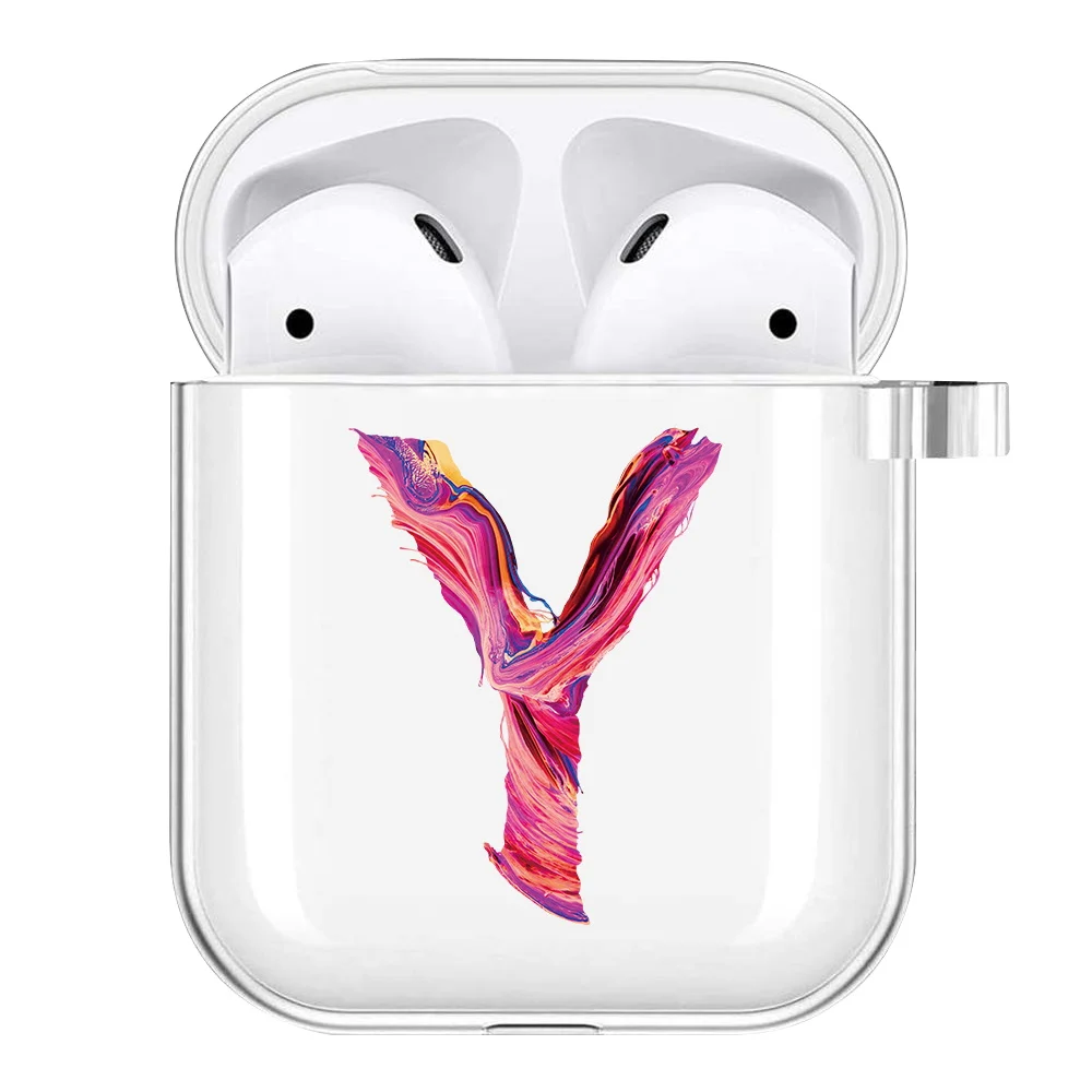 Silicone Cover Case for Apple AirPods 1st / 2nd Generation Anti-fall Scratch Resistant Sticker Bluetooth Case Cover