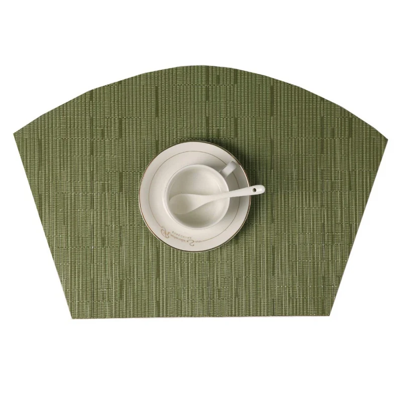 Противоскользящий Теплоизоляционный ПВХ бамбуковый узор Коврик для обеденного стола нескользящий коврик для кухни, принадлежности