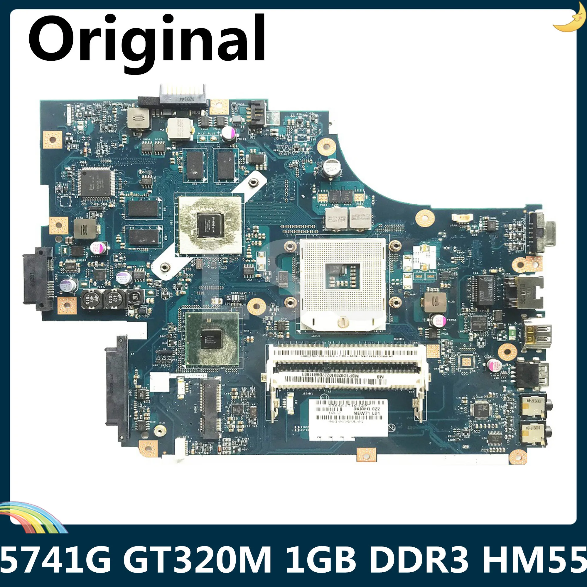 СОП для ноутбука ACER Aspire 5741 5741G LA-5893P материнская плата портативного компьютера с