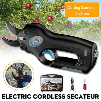 

Cordless Electric Pruning Scissors Pruning Tools Shears Garden Pruner Secateur Branch Electric Cutter Cutting Power Tools