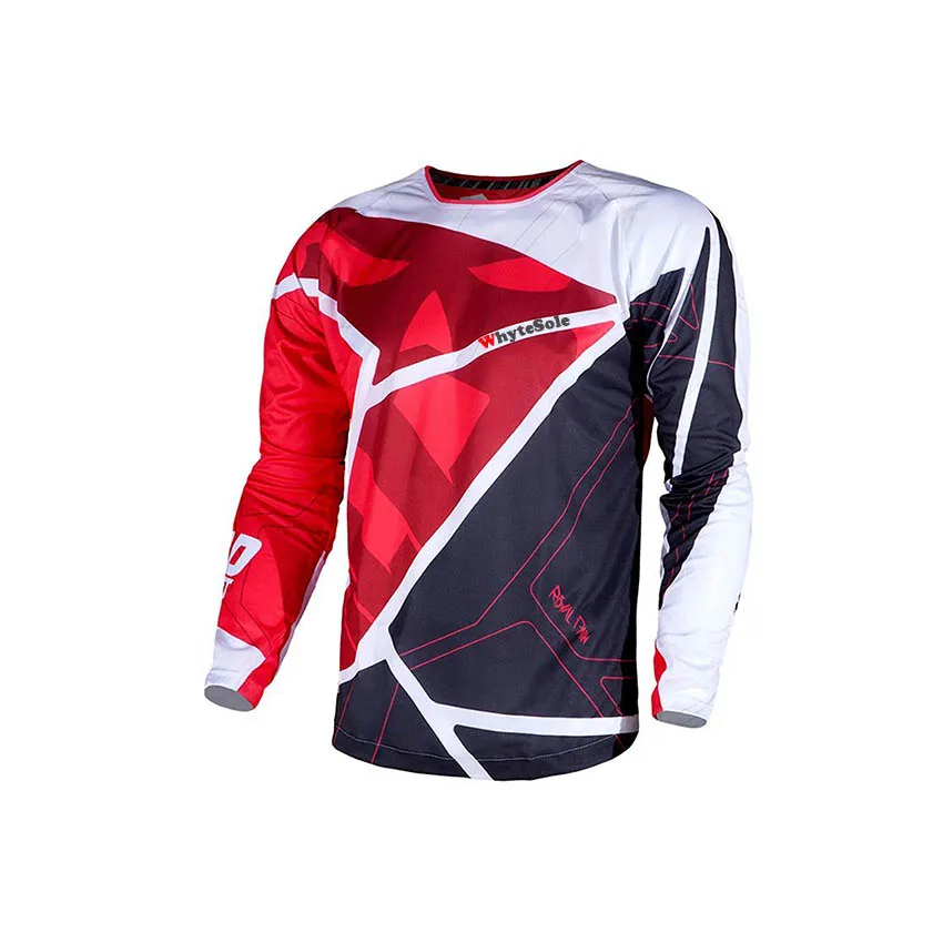 Maillot Motocross Manches Longues RACESTARS - Homme - Noir