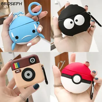 

Wireless Bluetooth Earphone Case For Huawei FreeBuds 3 Case 3D Cute Cartoon Soft Silicone Funda Capa For Huawei FiyPods 3 Coque