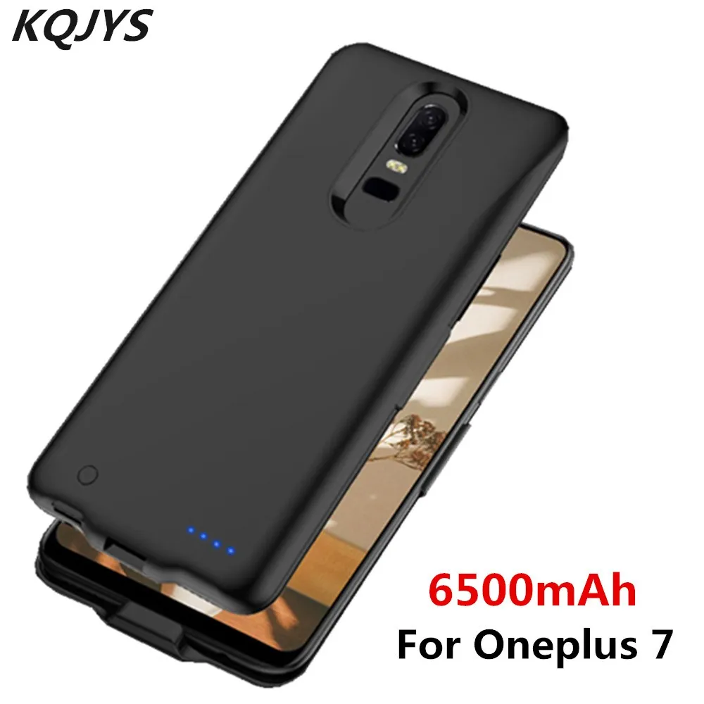 KQJYS 6500 мАч чехол для внешнего зарядного устройства для Oneplus 7 Внешний Аккумулятор Чехол для зарядки для OnePlus 7 внешний аккумулятор