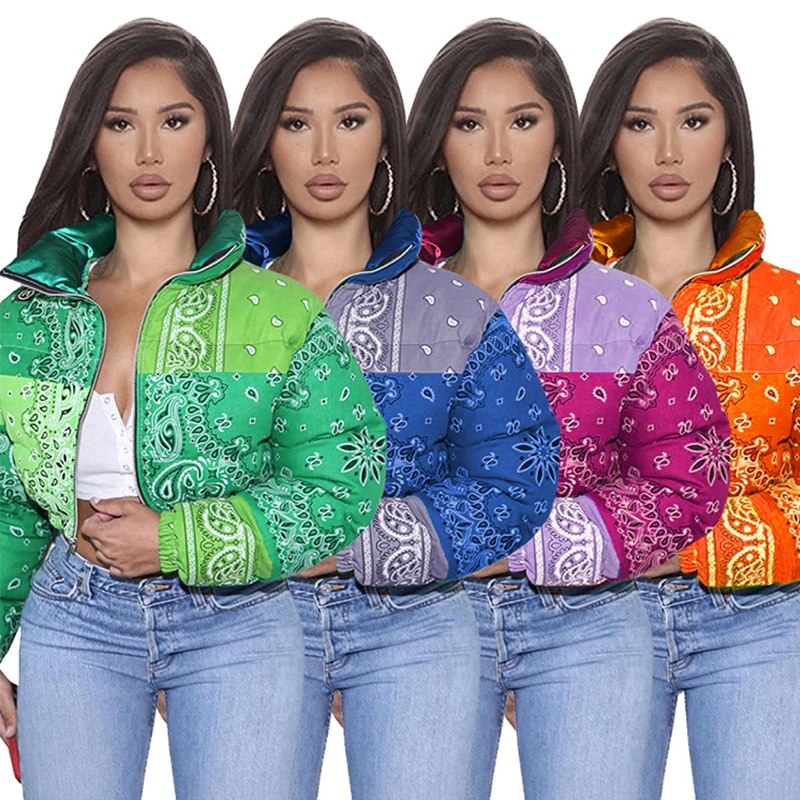 

Женская зимняя Бандана с принтом «пейсли»