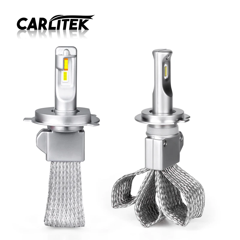 Carlitek H7 H4 H1 светодиодный головной светильник лампа комплект H8/H9/H11 9005/HB3 9006/HB4