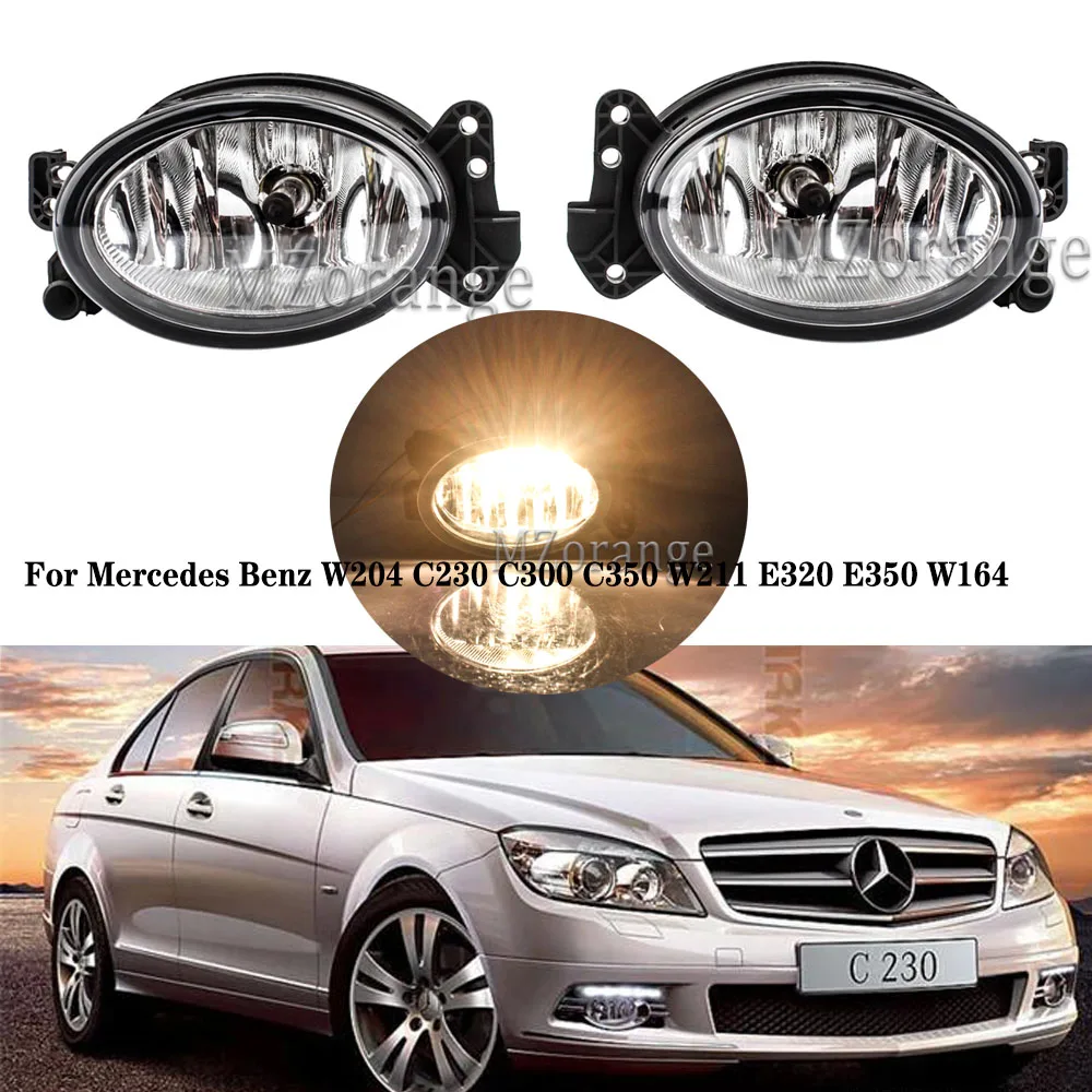 MZORANGE передние противотуманные фары светильник для Mercedes Benz W204 C230 C300 C350 W211 E320 E350 W164