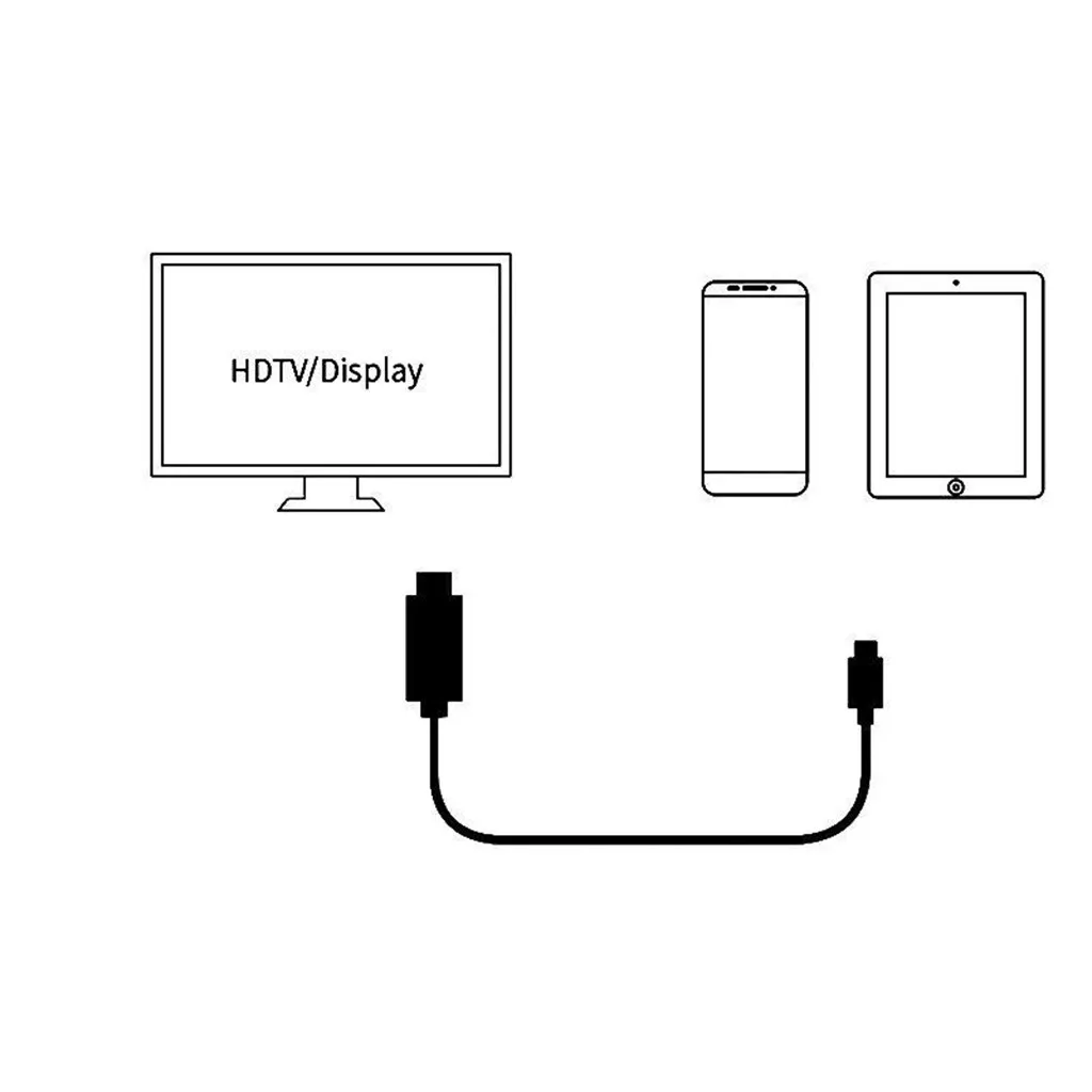 MODAO type-C к HDMI 4K кабель HDTV Цифровой AV адаптер для samsung Galaxy S9+ S8+ с экраном линия 7,30