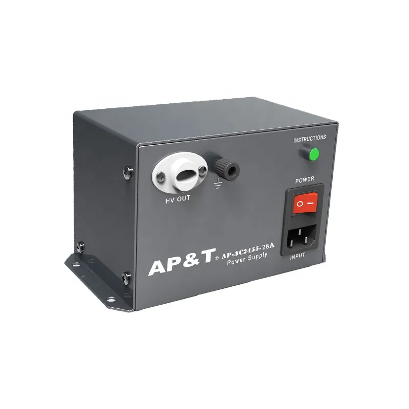 

High voltage AC 20W static discharge power supply AP-AC2455-28A for ionizing air gun
