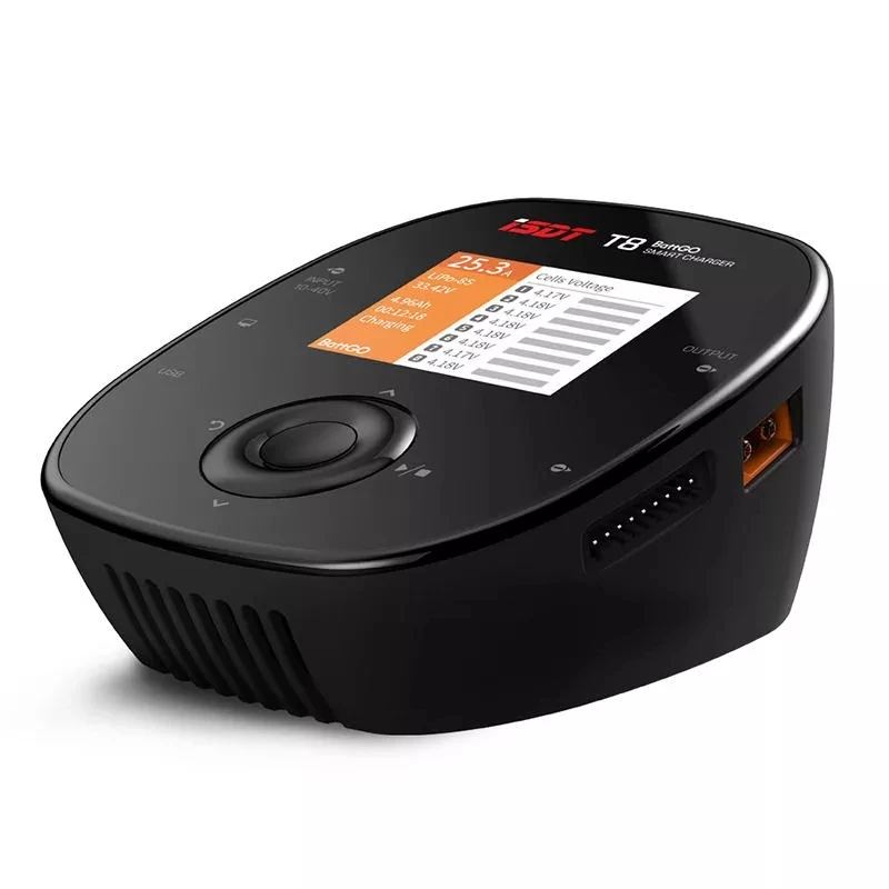 ISDT T8 Battgo Lipo зарядное устройство/Dis зарядное устройство, баланс зарядное устройство Dis зарядное устройство 30A 1000 Вт Dc 2-8S ЖК-дисплей цифровой умный аккумулятор