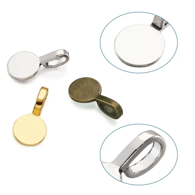 108 PCS Piastre Per Pendenti Tibetani - 18x10mm, 3 Colori, Per Artigianato Gioielli E Collane - Foto 4