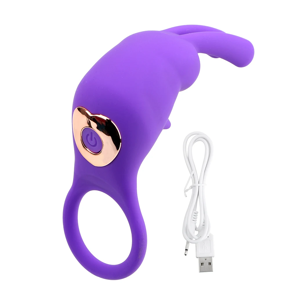 Vibrating Male Delay Ring For Clitoris Stimulation And Pleasure_voghion.com