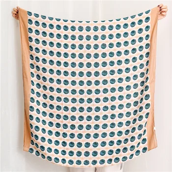 

accesorios mujer winter dot scarf women autumn long green red orange dot patchwork scarf pashmina ladies office work wear
