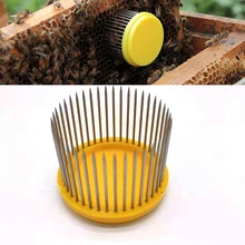 10PCS Beekeeping Queen Bee Cage Rearing New Bees Cells Cages Cell Tools Stab Needle Type Steel Catcher Supplies Wholesale