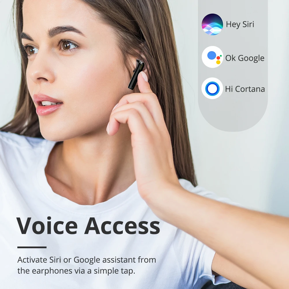 Tronsmart Onyx Ace APTX Bluetooth Earphone TWS Wireless Earbuds with Qualcomm Chip Volume Control 24H Playtime