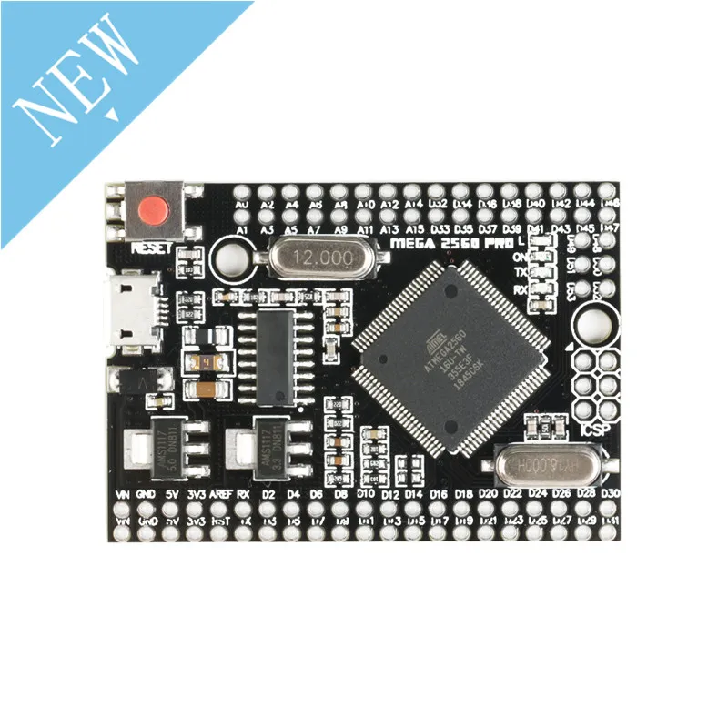Mega2560 PRO встраивать CH340G/ATMEGA2560-16AU USB для Arduino макетной платы с штекерами совместимы с MEGA 2560 DIY