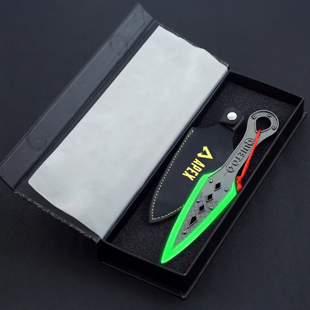 Apex Legends wraith heirloom Kunai dagger Alloy keychain Sword kanata Game Weapon Model Weapon heirloom toys for children gift 4