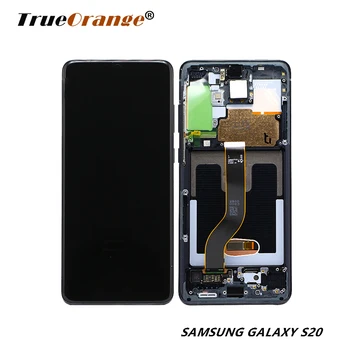 

LCD For Samsung S20 G980 G980F Touch Screen Replacement Display, For Samsung Galaxy S20 LCD display with frame