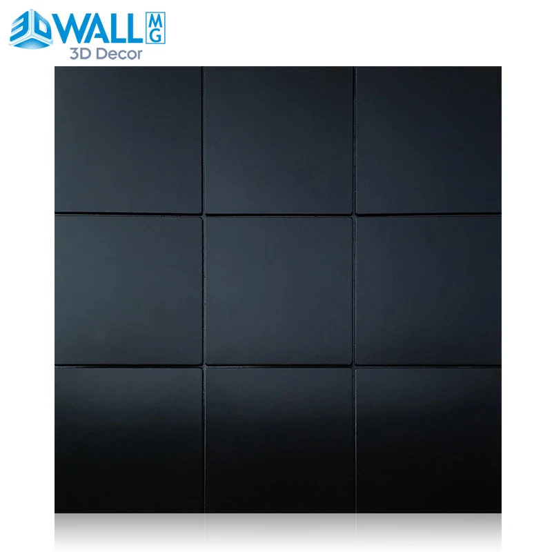 Self-adhesive 3D Metal Mosaic Wall Tiling Wallpaper Waterproof Anti-soft Bag Bedroom Floor Home Deco