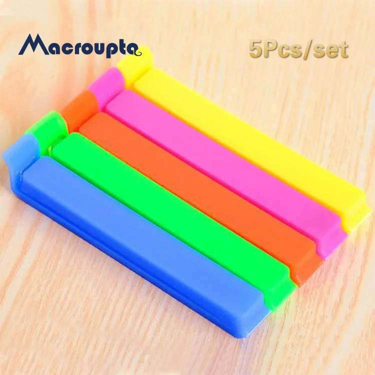 5 шт./партия пластиковые зажимы для упаковки закусок | Дом и сад