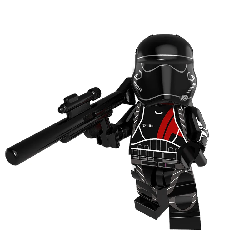 8 шт./компл. Star-wars-trooper мини игрушки сборные строительные блоки цифры образования детей коллекция подарок PG8097