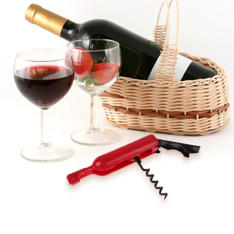 

Corkscrew Dull Bottle Opener Professional Bottle Shape Beer And Wine Both Can Open Kitchen Bar Tool Gadget Accessories