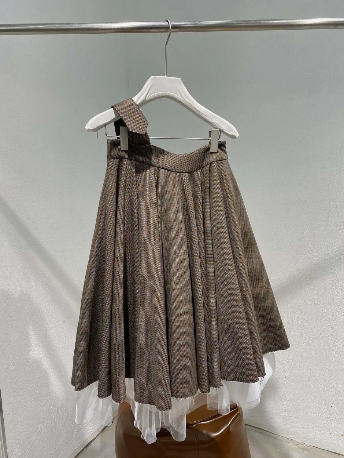 2019FW Модное Новое Женское шерстяное платье с одним плечом, женские роскошные высококачественные платья, 2 цвета ddxgz2 12,13